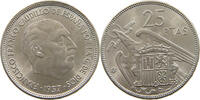 SPAIN 25 PESETAS FRANCISCO FRANCO (1939-1975) -