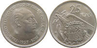 SPAIN 25 PESETAS FRANCISCO FRANCO (1939-1975) -
