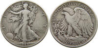 HALF DOLLAR 1945 UNITED STATES OF AMERICA LIBERTY WALKING S-SS