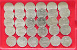 COLLECTION LOT 5 SCHILLING  ÖSTERREICH COLLECTION LOT AUSTRIA 5 SCHILLING ALL DIFFERENT DATES 30PC 145G DIV.