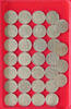 BELGIUM COLLECTION LOT 1 FRANC COLLECTION LOT BELGIUM 1 FRANC ALL DIFFERENT DATES 32PC 129G -