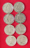 BELGIUM COLLECTION LOT 10 FRANCS COLLECTION LOT BELGIUM 10 FRANCS ALL DIFFERENT DATES 8PC 65G -