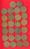 BELGIUM COLLECTION LOT 50 CENTIMES COLLECTION LOT BELGIUM 50 CENTIMES ALL DIFFERENT DATES 26PC 72G -