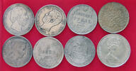 EUROPE COLLECTION LOT COLLECTION LOT EUROPE ALL NON SILVER FORGERIES COPIES NACHPRÄGUNGEN 8PC 161G -