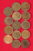 GREAT BRITAIN COLLECTION LOT 1/2 PENNY COLLECTION LOT GREAT BRITAIN 1/2 PENNY ALL DIFFERENT DATES 14PC 26G -