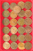 GREAT BRITAIN COLLECTION LOT COLLECTION LOT GREAT BRITAIN 2 PENNY ALL DIFFERENT DATES 25PC 179G -
