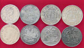 GREAT BRITAIN COLLECTION LOT COLLECTION LOT GREAT BRITAIN ALL NON SILVER FORGERIES COPIES NACHPRÄGUNGEN 8PC 169G -