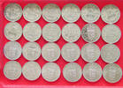 GREAT BRITAIN COLLECTION LOT SHILLING COLLECTION LOT GREAT BRITAIN SHILLING ALL DIFFERENT DATES 24PC 136G -