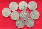 POLAND COLLECTION LOT 100 ZLOTYCH COLLECTION LOT POLAND 100 ZLOTYCH TOP 9PC 97G -