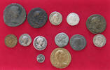ROME EMPIRE COLLECTION LOT COLLECTION LOT ROME EMPIRE ALL NON SILVER FORGERIES COPIES NACHPRÄGUNGEN 13PC 90G -