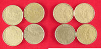 SPAIN COLLECTION LOT 500 PESETAS COLLECTION LOT SPAIN 500 PESETAS 4 PC 48G -