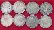SPAIN COLLECTION LOT COLLECTION LOT SPAIN ALL NON SILVER FORGERIES COPIES NACHPRÄGUNGEN 8PC 162G -