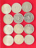 SWEDEN COLLECTION LOT 5 KRONOR COLLECTION LOT SWEDEN 5 KRONOR ALL DIFFERENT DATES 12PC 118G -