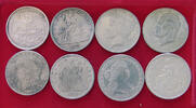 UNITED STATES OF AMERICA COLLECTION LOT DOLLAR COLLECTION LOT UNITED STATES OF AMERICA DOLLAR ALL NON SILVER FORGERIES COPIES NACHPRÄGUNGEN 8PC 147G -