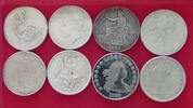 UNITED STATES OF AMERICA COLLECTION LOT DOLLAR COLLECTION LOT UNITED STATES OF AMERICA DOLLAR ALL NON SILVER FORGERIES COPIES NACHPRÄGUNGEN 8PC 162G -