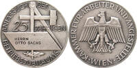 ÖSTERREICH MEDAILLE KAMMER FÜR ARBEITER UND ANGESTELLTE 900 SILVER -