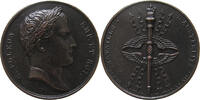 FRANCE MEDAILLE Droz and Jaley. Napoleon I. Laureate bust right. Battle of Austerlitz -