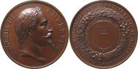 FRANCE MEDAILLE NAPOLEON III. (1852-1870) CONSOURS D´ANIMAUX DE BOUCHERIE BARRE BORDEAUX -