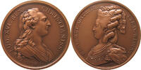 FRANCE MEDAILLE Louis XVI. (1774-1793) Marie-Antoinette, Duvivier, bronze -