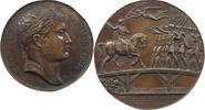 34.7G 1805 Napoleon I. (1804-1814, 1815) Addressing the Army on the Pont du Lech. Andrieu -
