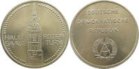 DDR MEDAILLE HALLE SAALE ROTER TURM -