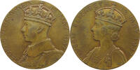 MEDAL 1937 GREAT BRITAIN GEORGE VI. (1936-1952) King George VI and Queen Elizabeth Coronation VZ