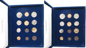 TUNISIA SET MONAIES DE LA MER MUSEE NATIONAL DE BARDO -
