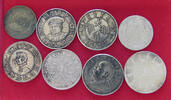 CHINA COLLECTION LOT COLLECTION LOT CHINA ALL NON SILVER FORGERIES COPIES NACHPRÄGUNGEN 8PC 179G -