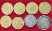 CHINA COLLECTION LOT COLLECTION LOT CHINA ALL NON SILVER FORGERIES COPIES NACHPRÄGUNGEN 8PC 218G -