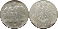 BELGIUM 100 FRANCS LEOPOLD III. (1934-1951) -