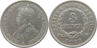 BRITISH WEST AFRICA 3 PENCE GEORGE V. (1910-1936) -