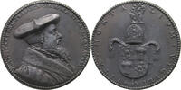 SPANISH NETHERLANDS MEDAILLE Jonghelinck. Viglius d´Aytta, prévôt de Saint-Bavon 1555-1598 -