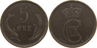 5 ÖRE 1904 DENMARK CHRISTIAN IX. (1863-1906) SS