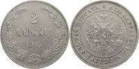 FINLAND 2 MARKKAA NIKOLAUS II. (1894-1917) -