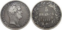 5 FRANCS 1831 A FRANCE LOUIS PHILIPPE I. (1830-1848) S