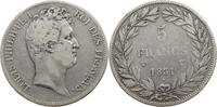 5 FRANCS 1831 W FRANCE LOUIS PHILIPPE I. (1830-1848) LILLE S