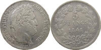 5 FRANCS 1841 W FRANCE LOUIS PHILIPPE I. (1830-1848) LILLE SS