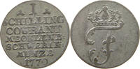 MECKLENBURG SCHWERIN 1 SCHILLING Friedrich 1756-1785 -