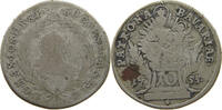 BAYERN 10 KREUZER Maximilian III. Joseph 1745-1777 Variante mit Punkt hinter der Jahreszahl -