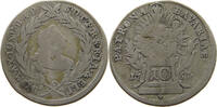 BAYERN 10 KREUZER Maximilian III. Joseph 1745-1777 Variante mit Punkt hinter der Jahreszahl -