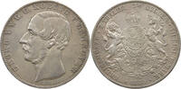 2 TALER 1854 BRAUNSCHWEIG CALENBERG HANNOVER Georg V. 1851-1866. SS+