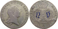 SACHSEN ALBERTINISCHE LINIE 2/3 TALER Friedrich August III. 1763-1806 TOOLED -