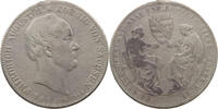SACHSEN ALBERTINISCHE LINIE DOPPELTALER Friedrich August II. 1836-1854 -
