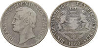 SACHSEN ALBERTINISCHE LINIE VEREINSTALER Johann 1854-1873 -