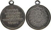 KAISERREICH 20 PFENNIG GROSSE MEDAILLE DIESES MÜNZLEIN SPRICHT VERGISSMEIN NICHT -
