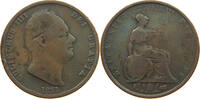 GREAT BRITAIN HALFPENNY WILLIAM IV. (1830-1837) -