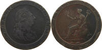 GREAT BRITAIN PENNY GEORGE III. (1760-1820) CARTWHEEL -