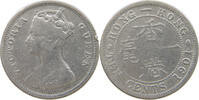 HONG KONG 10 CENTS VICTORIA (1837-1901) -