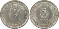 MALAYA 5 CENTS GEORGE VI. (1936-1952) -