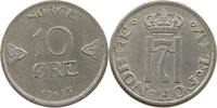 10 ÖRE 1915 NORWAY HAAKON VII. (1905-1957) SS+